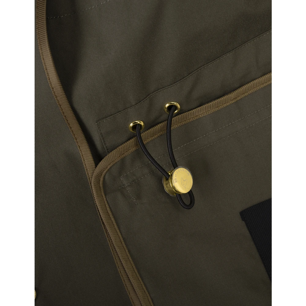 Montecore Groene Lichtgewicht Multi-Pocket Jas Green Heren