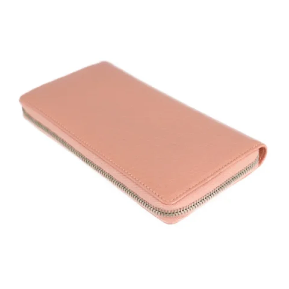 Balenciaga Vintage Pre-owned Leather wallets Pink Dames