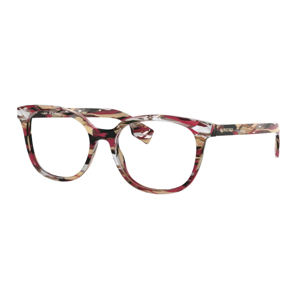 Burberry Gestreepte Check Eyewear Frames Multicolor Unisex