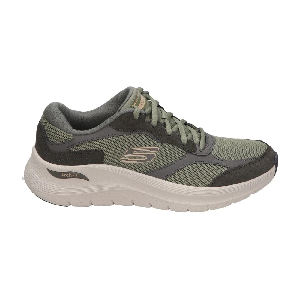 Skechers Sportieve Heren Sneakers Heren Schoenen Groen