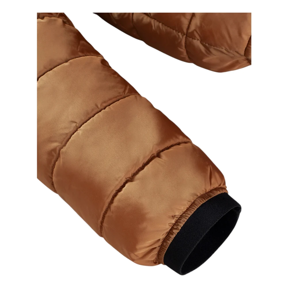 RefrigiWear Korte Gewatteerde Jas Brown Heren