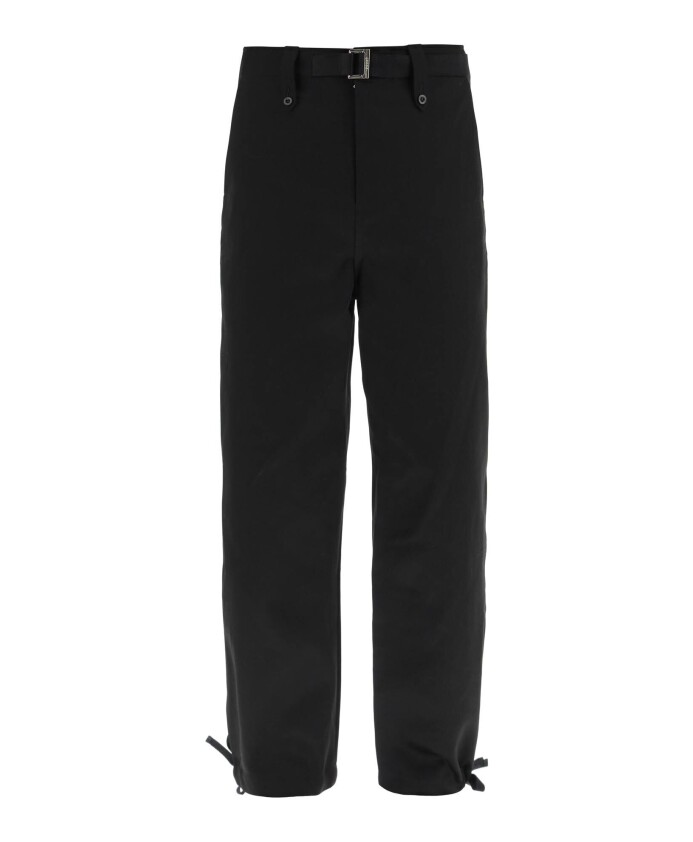 PANTALÓN CHINO ALGODÓN - Negro