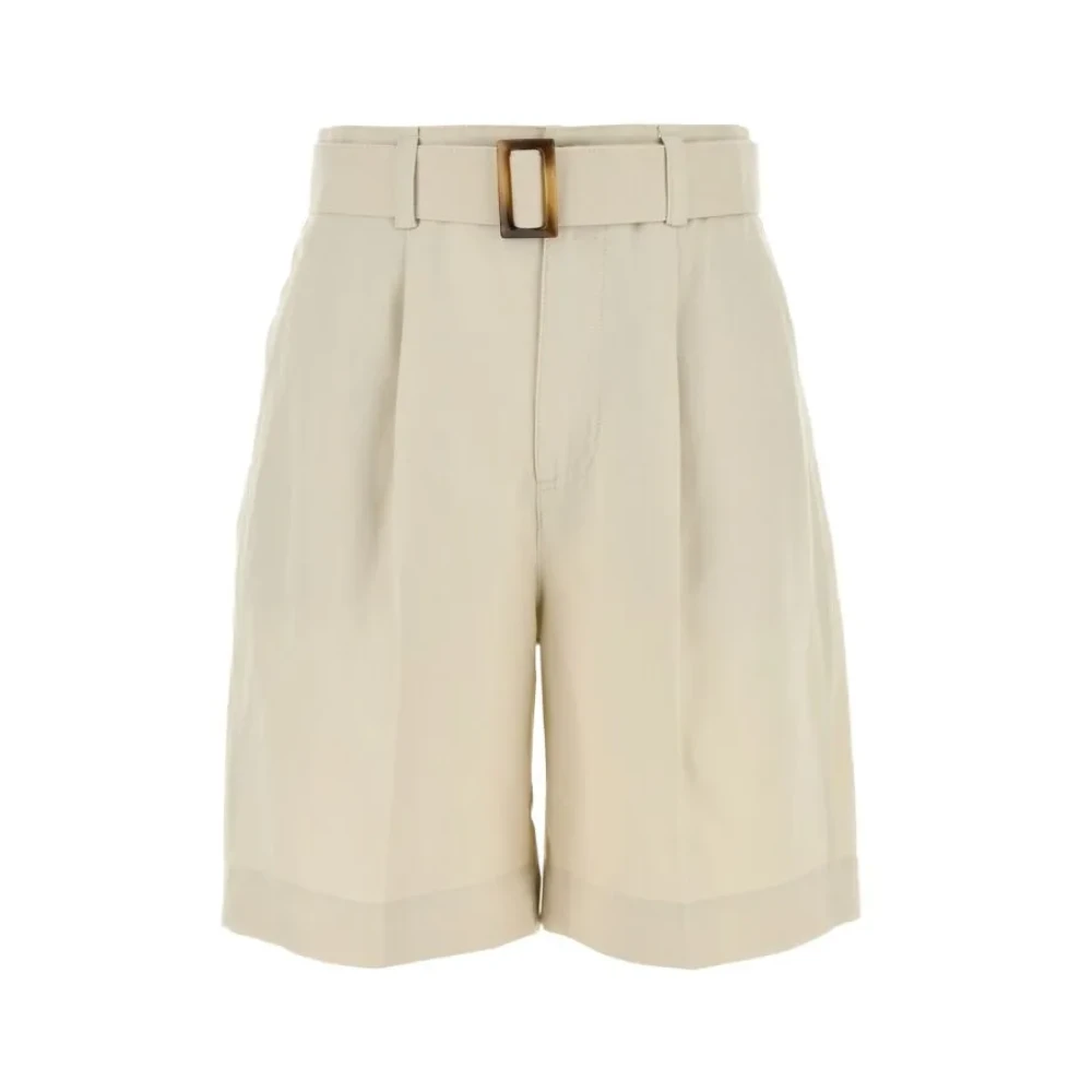 Woolrich Linne Bermuda Shorts Beige, Dam