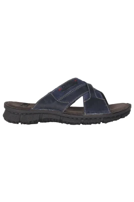 Blå Herr Slide Sandal