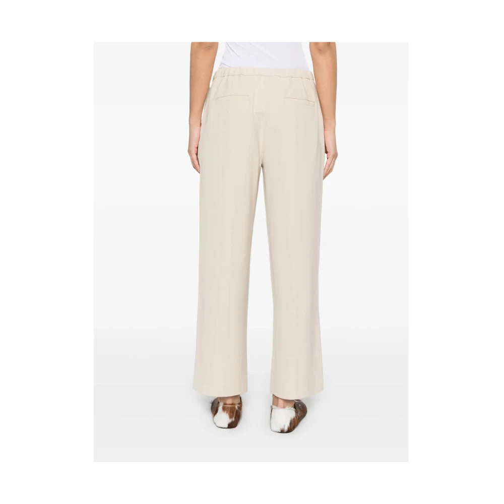 Antonelli Firenze Beige Elastische Taillebroek Beige Dames