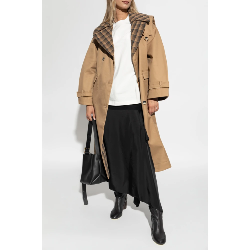 Jil Sander Rok gemaakt van gemengde materialen Black Dames