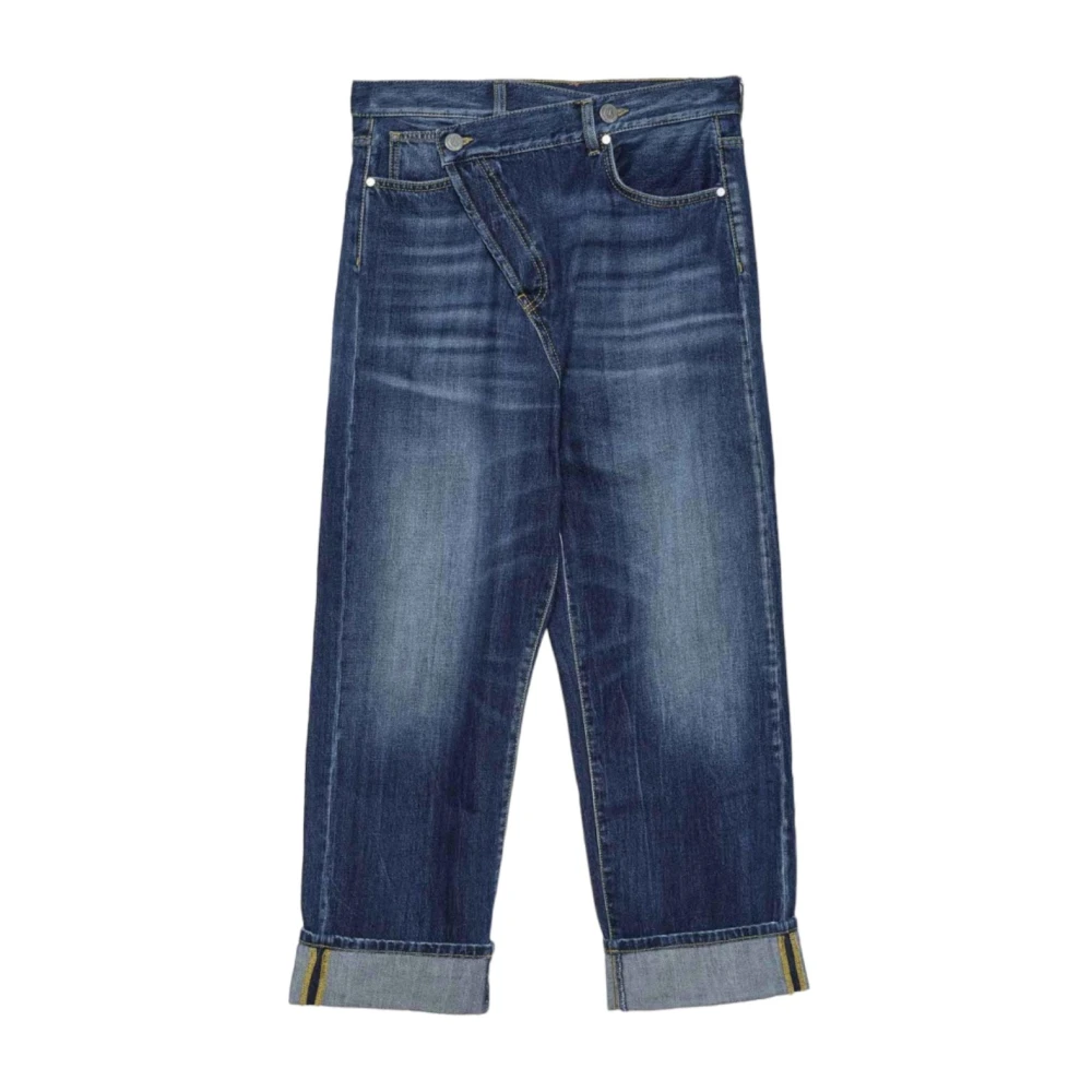 Gaëlle Paris Klassieke Straight Jeans Blue Dames