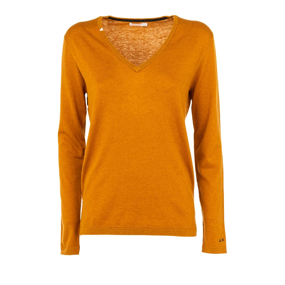 Knitwear > V-neck Knitwear - - Sun68 - Modalova