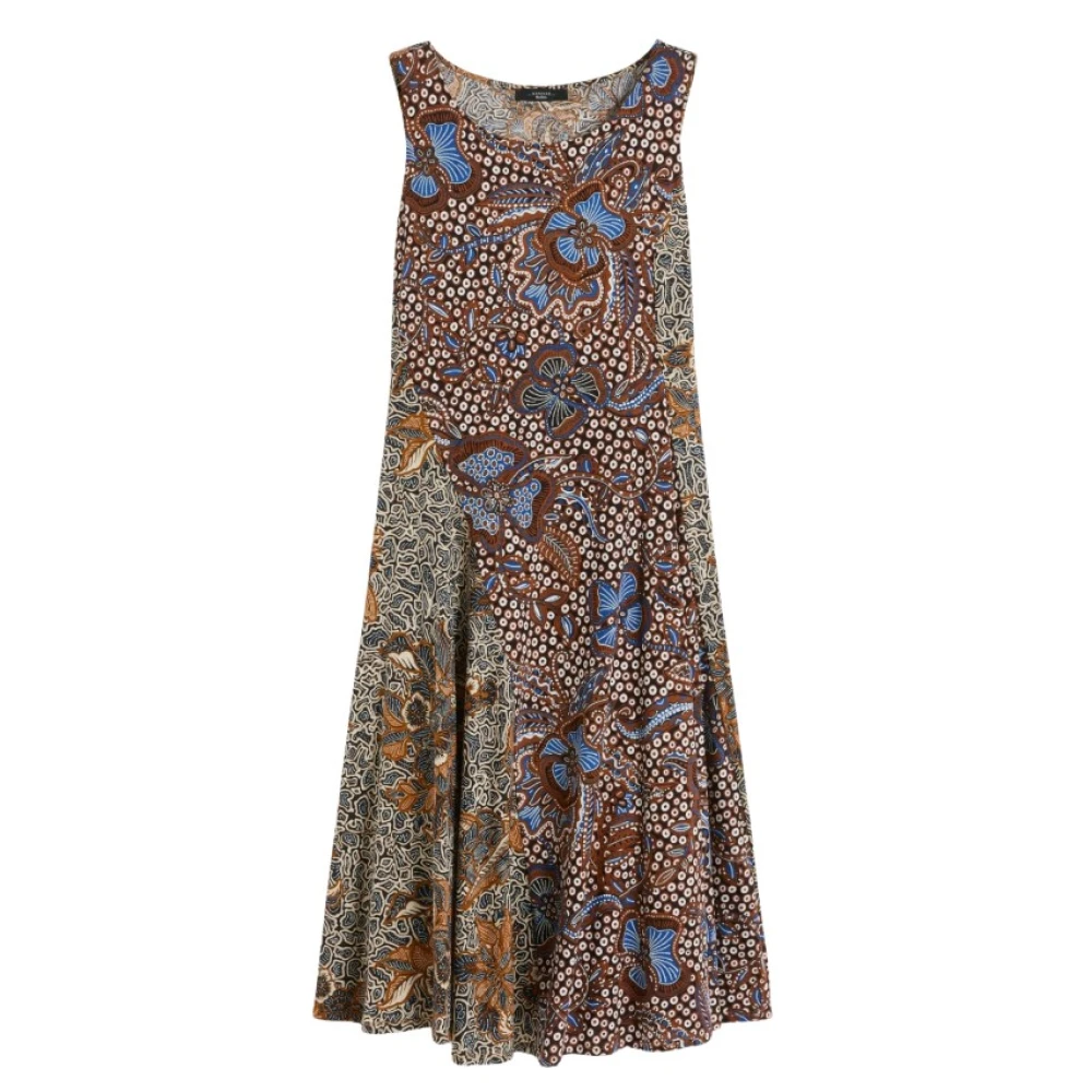 Weekend Max Mara Women's Multicolor Midi Dresses, L, Midi Dress