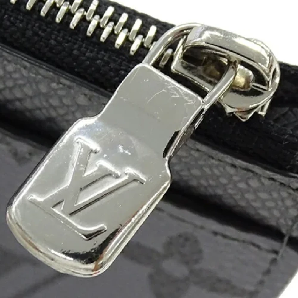 Louis Vuitton Vintage Pre-owned Fabric wallets Gray Heren