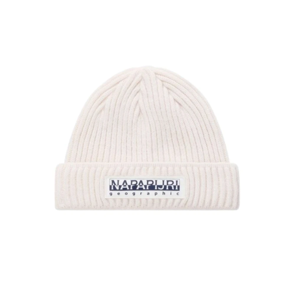 Napapijri Beige Acryl Hoed & Mutsen Beige Unisex
