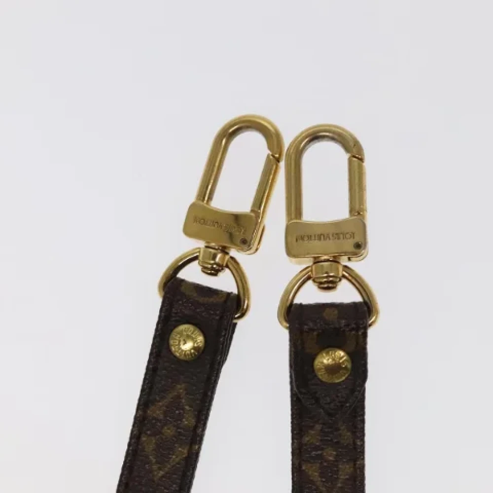Louis Vuitton Vintage Pre-owned Leather home-office Brown Dames