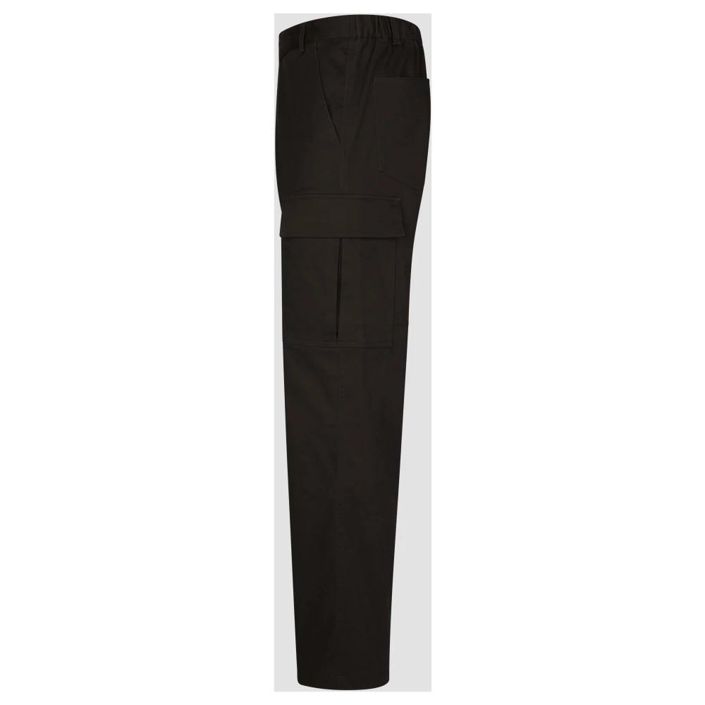 add Broek IN Katoen Stretch Black Heren