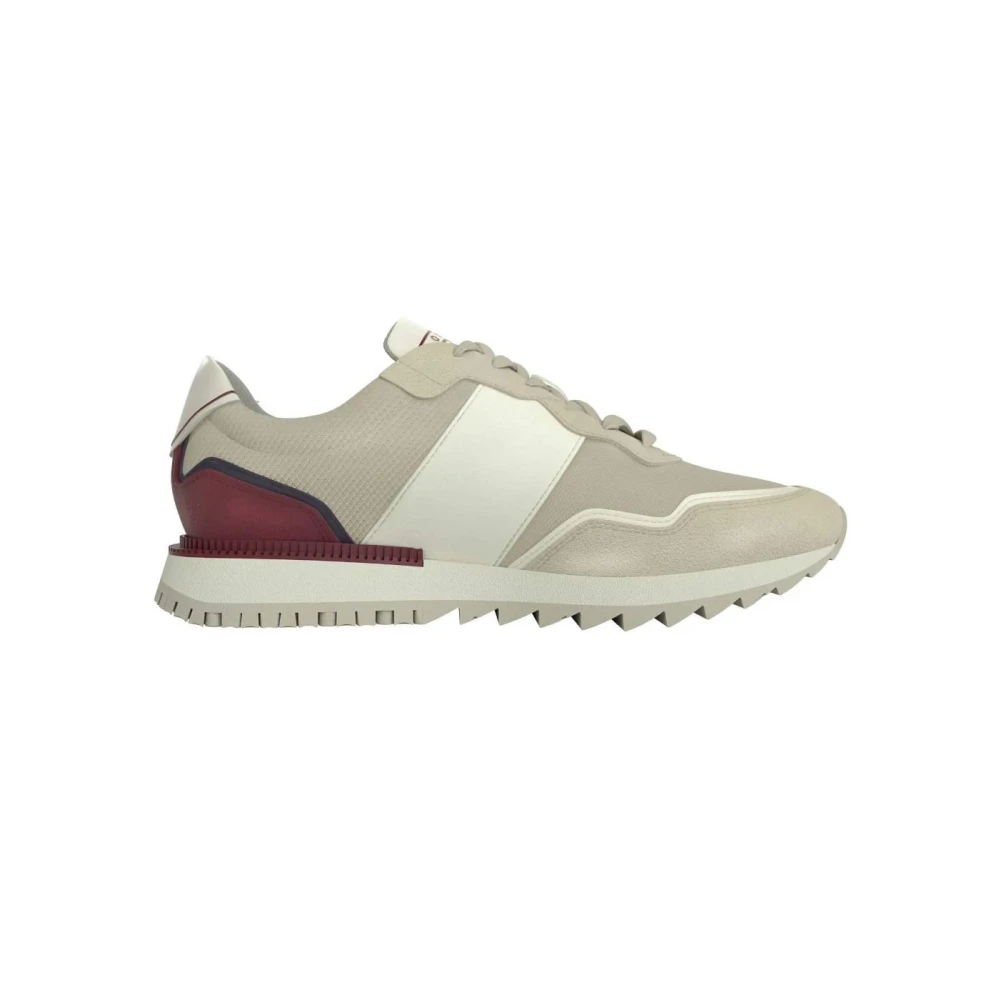 Tommy Hilfiger Retro Runner Logo Dam Sneakers Beige, Dam