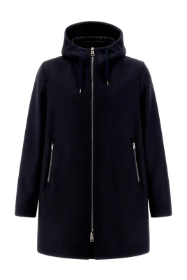 Ull Scuba Parka med Huva