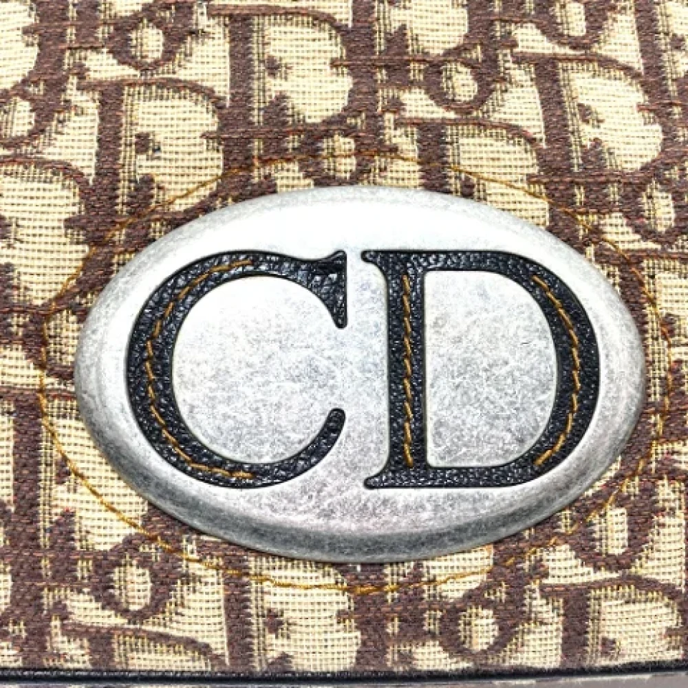 Dior Vintage Pre-owned Leather dior-bags Brown Dames