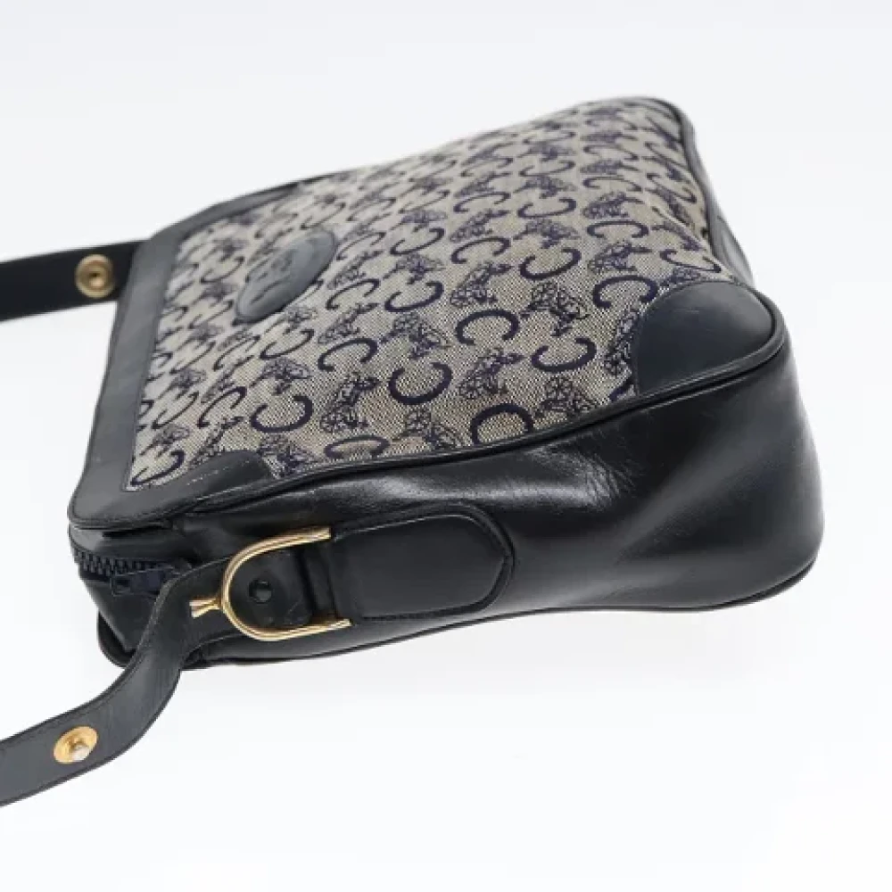 Celine Vintage Pre-owned Canvas celine-bags Blue Dames