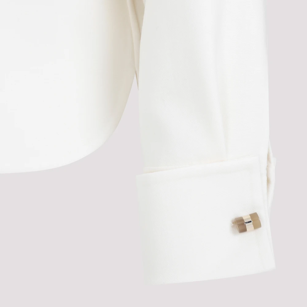 Max Mara Tirolo Shirt Jacket in Wit White Dames