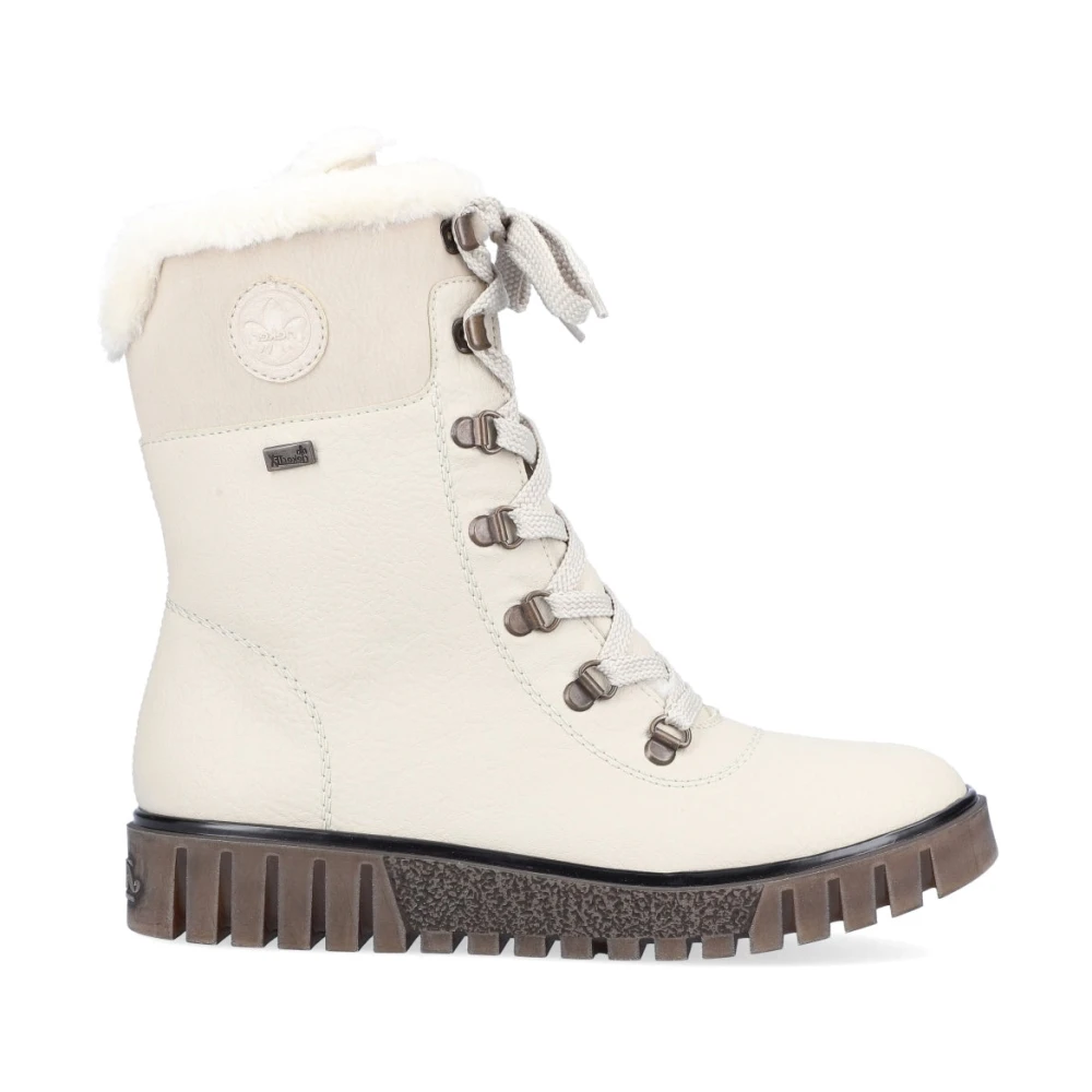 Rieker Beige Gesloten Booties Beige Dames