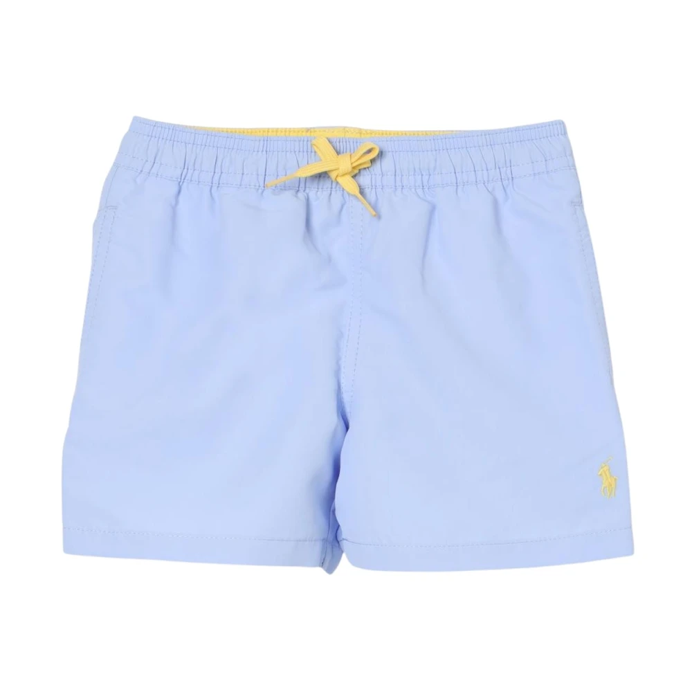 Polo Ralph Lauren Boys Blue Kids Swimming Trunks,, Swim Trunks Size 6 Y