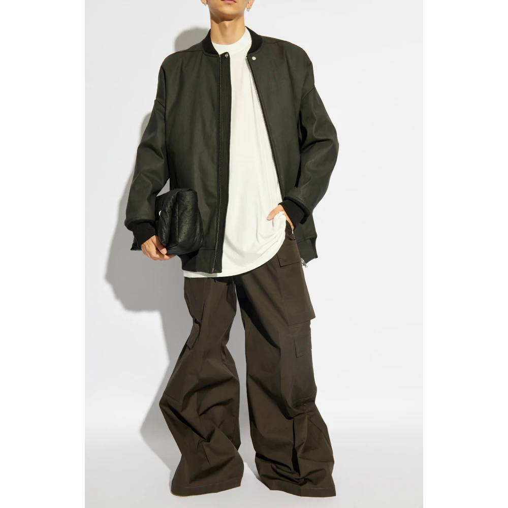 Rick Owens Cargobelas Heavy Cotton Poplin Broek Brown Heren