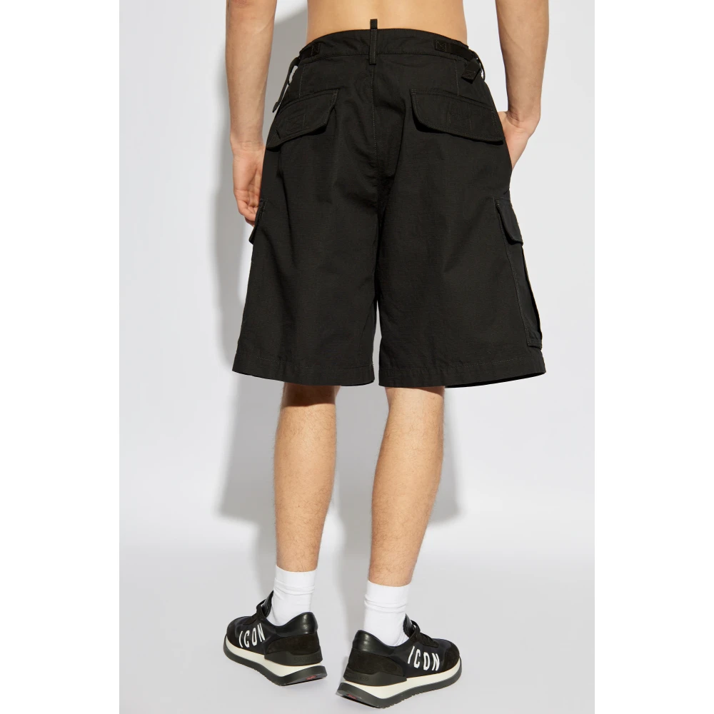 Dsquared2 Logo shorts Black Heren