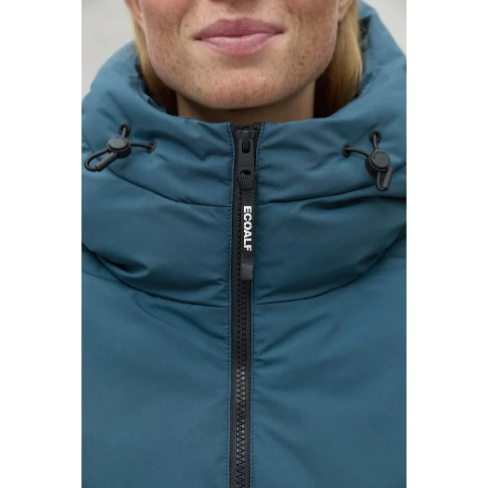 Ecoalf Waterdichte Ipala Jas met Ocean Thread Green Dames