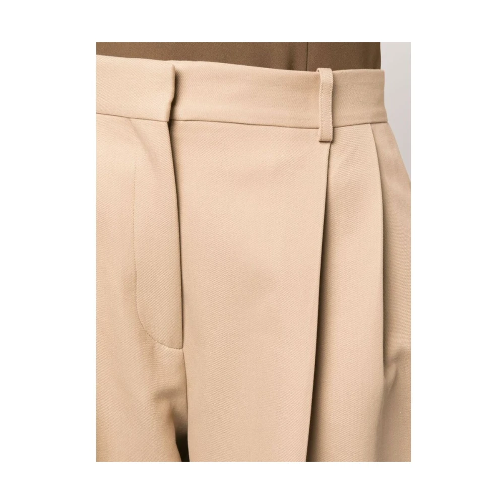 Calcaterra Wide Trousers Brown Dames