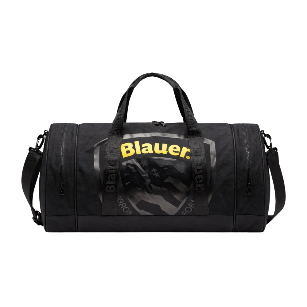 Blauer Women's Black Weekend Bags, One Size, Duffy Duffle Bag
