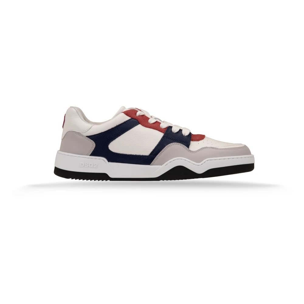 Dsquared2 Men's Multicolor Low-Top Trainers - Sneakers - 10 Uk - Shoes