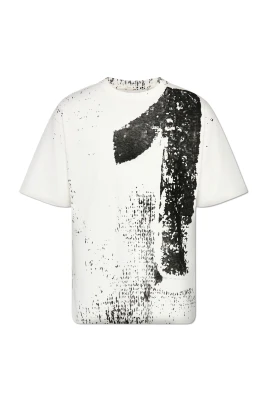 10 Print Bomull T-shirt