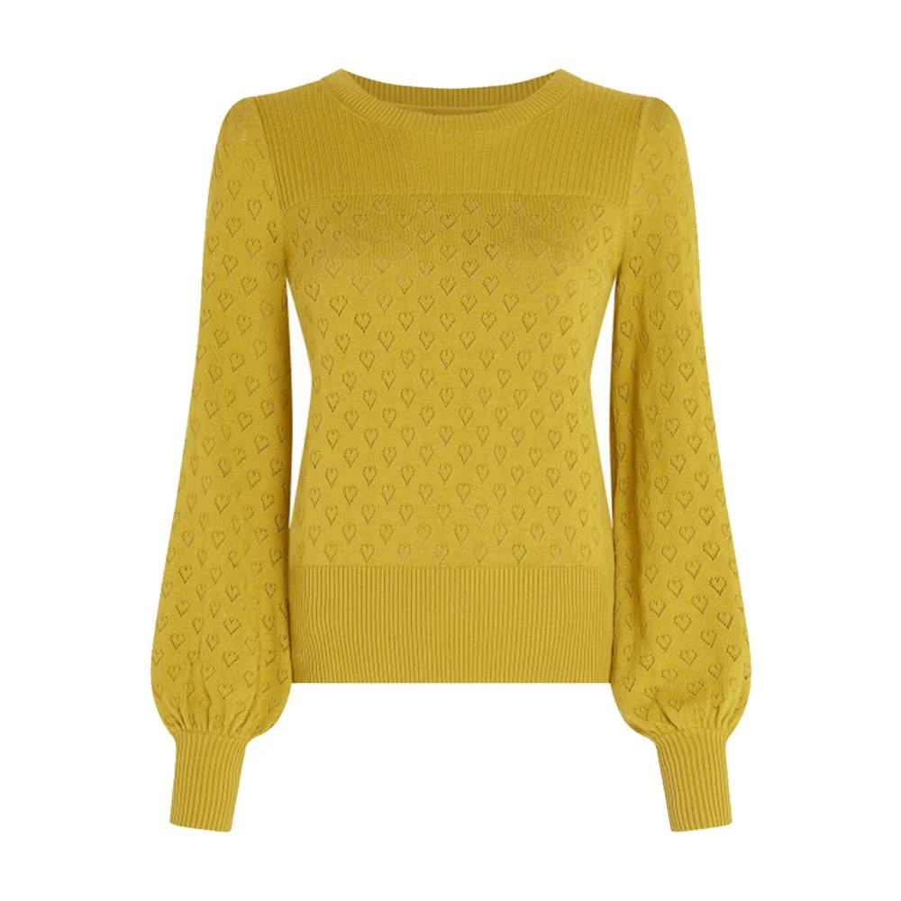 King louie Stijlvolle Pullover Yellow Dames