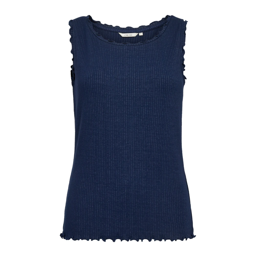 Tops > Sleeveless Tops - - Cream - Modalova
