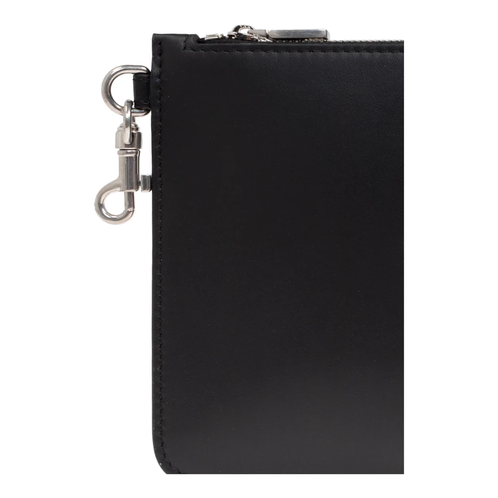 Dolce & Gabbana Leren schoudertas Black Heren