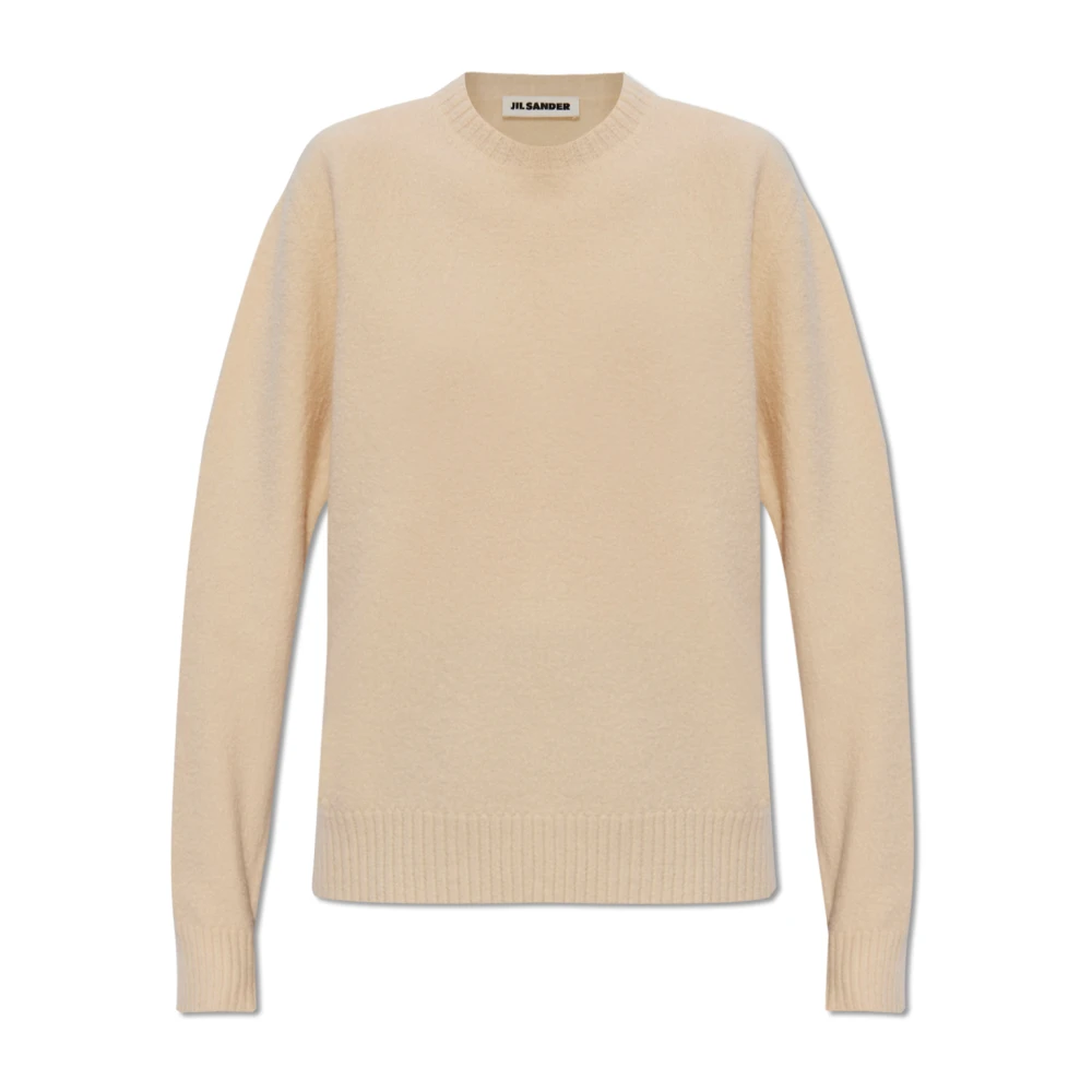 Jil Sander Women's Beige Wool Sweater
