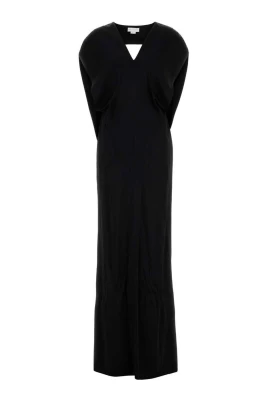 V-Neck Cut-Out Dress