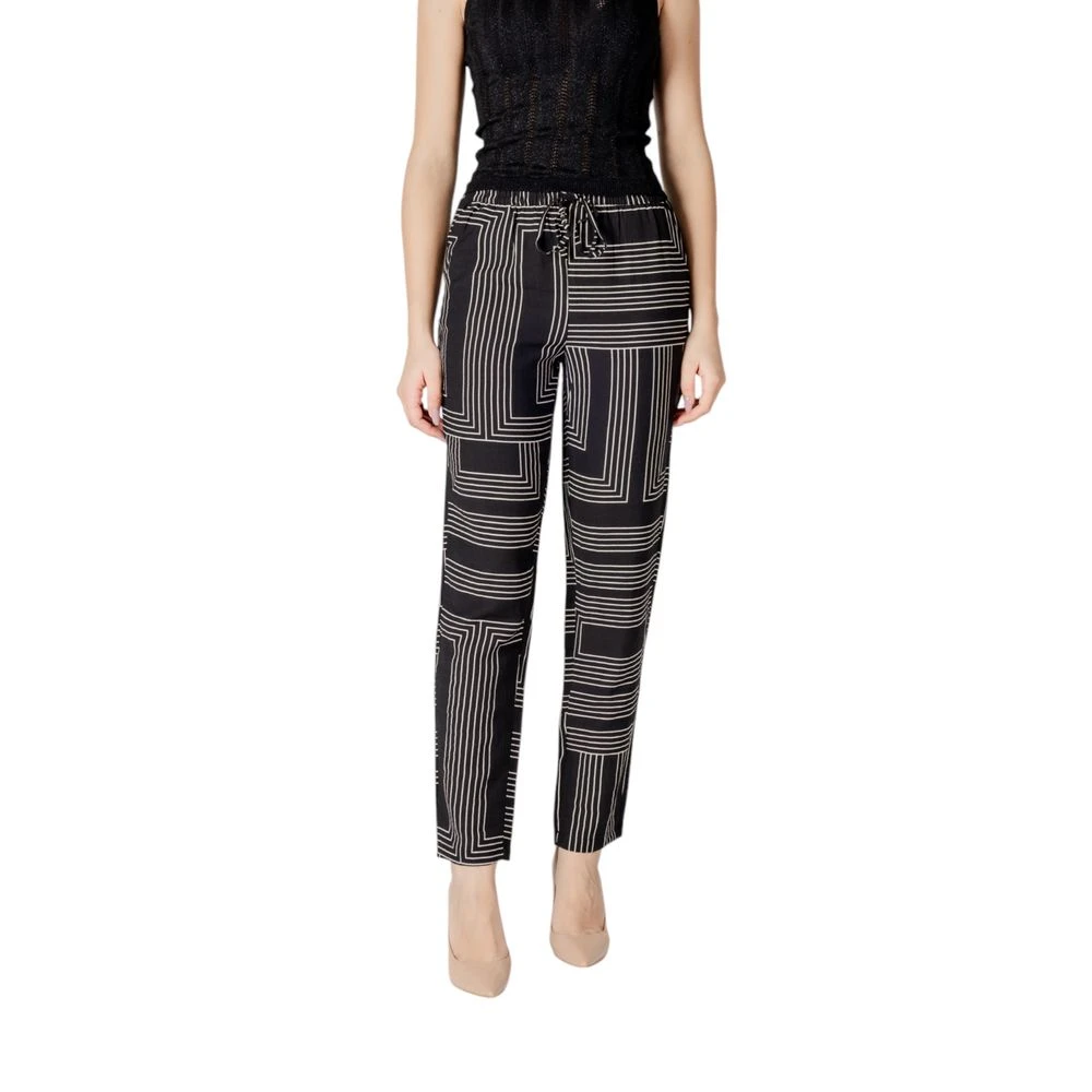 Jacqueline De Yong Women's Jdypepper Mw Wvn Dia Palazzo Pants