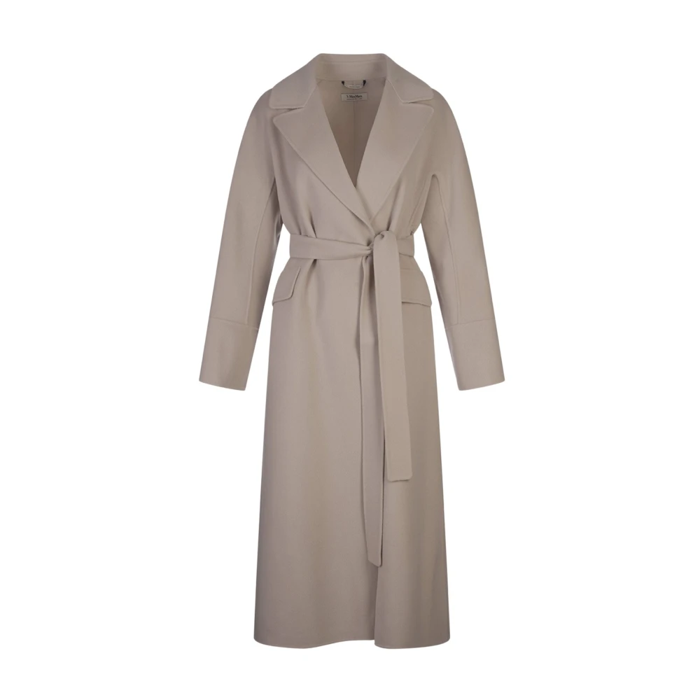 Max Mara Wollen Malika Jas Gray Dames