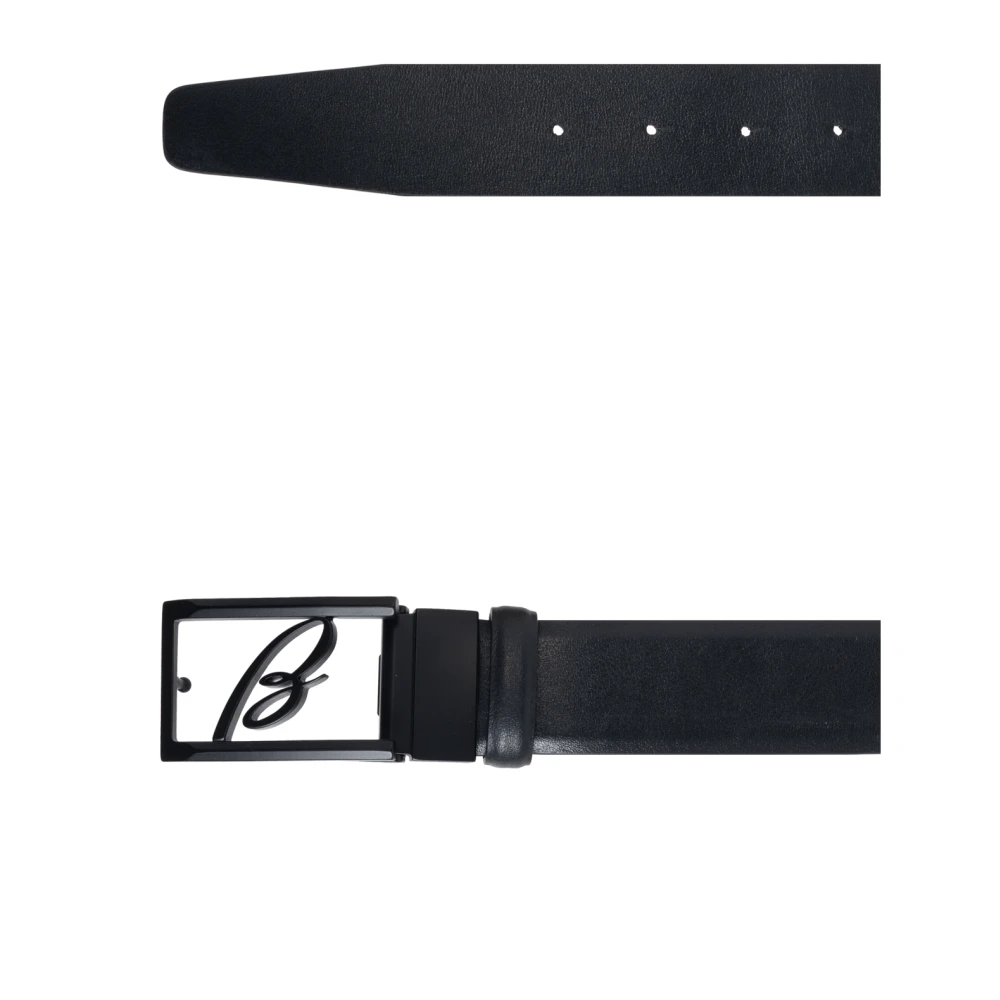 Brioni Omkeerbare riem Black Heren