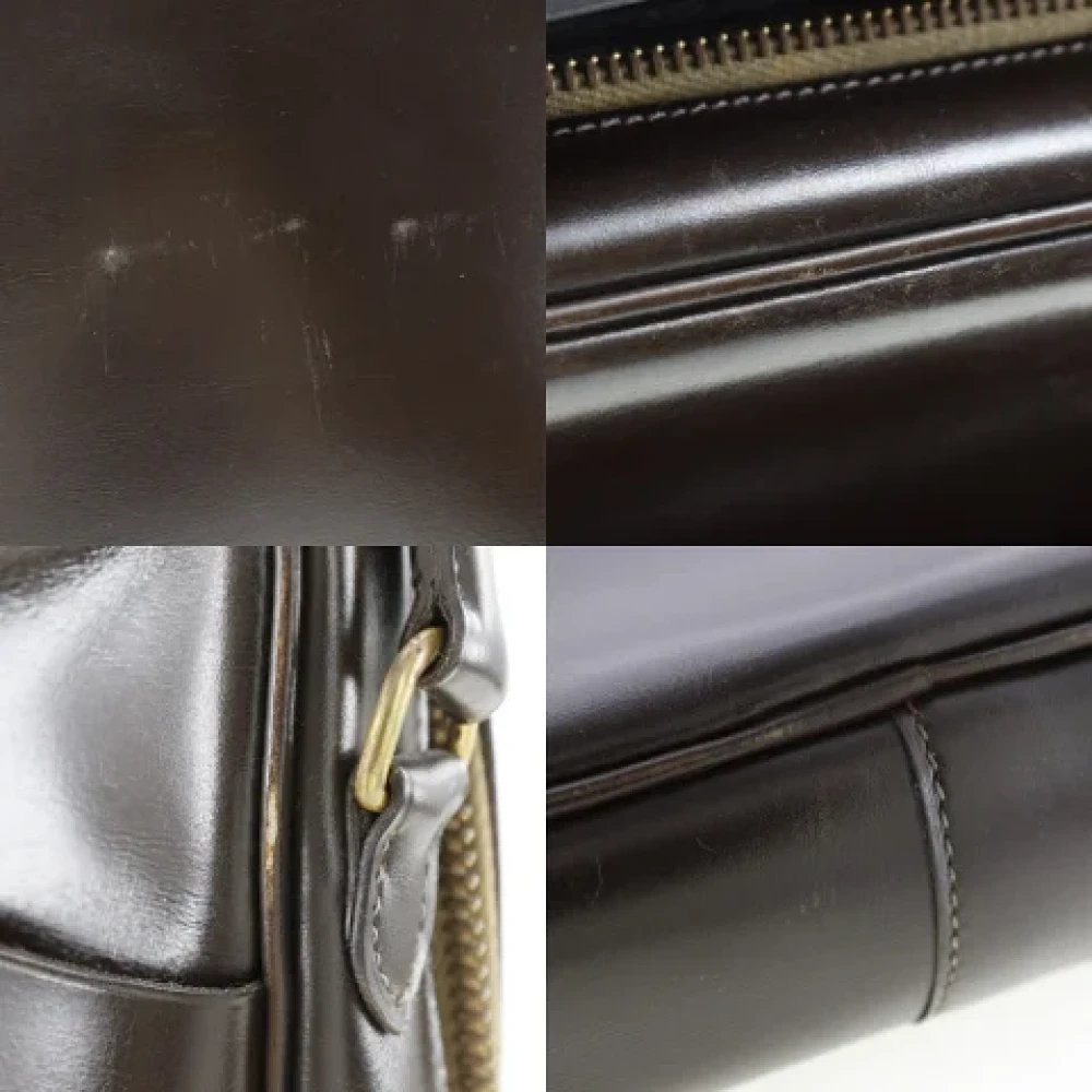 Hermès Vintage Pre-owned Leather clutches Brown Dames