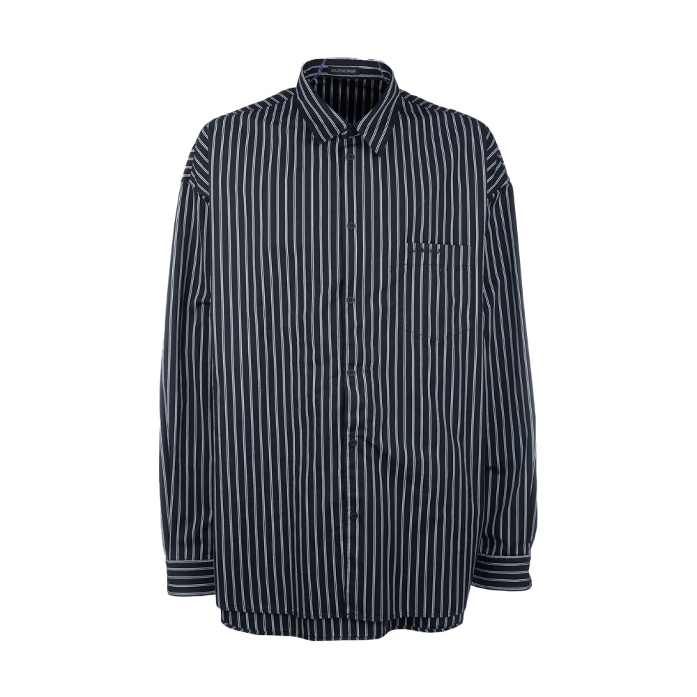 Balenciaga Stijlvolle Overhemden Collectie Black Heren