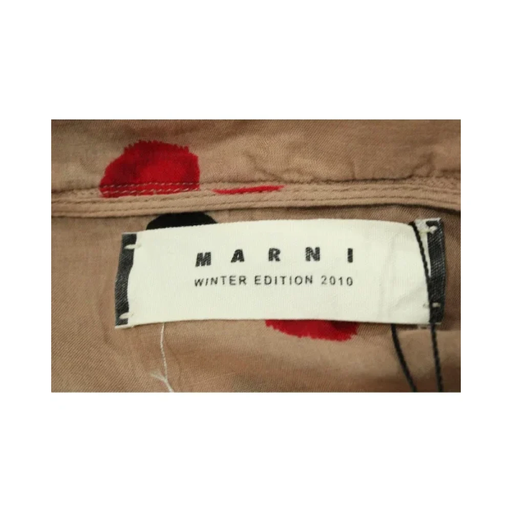 Marni Pre-owned Cotton tops Multicolor Dames