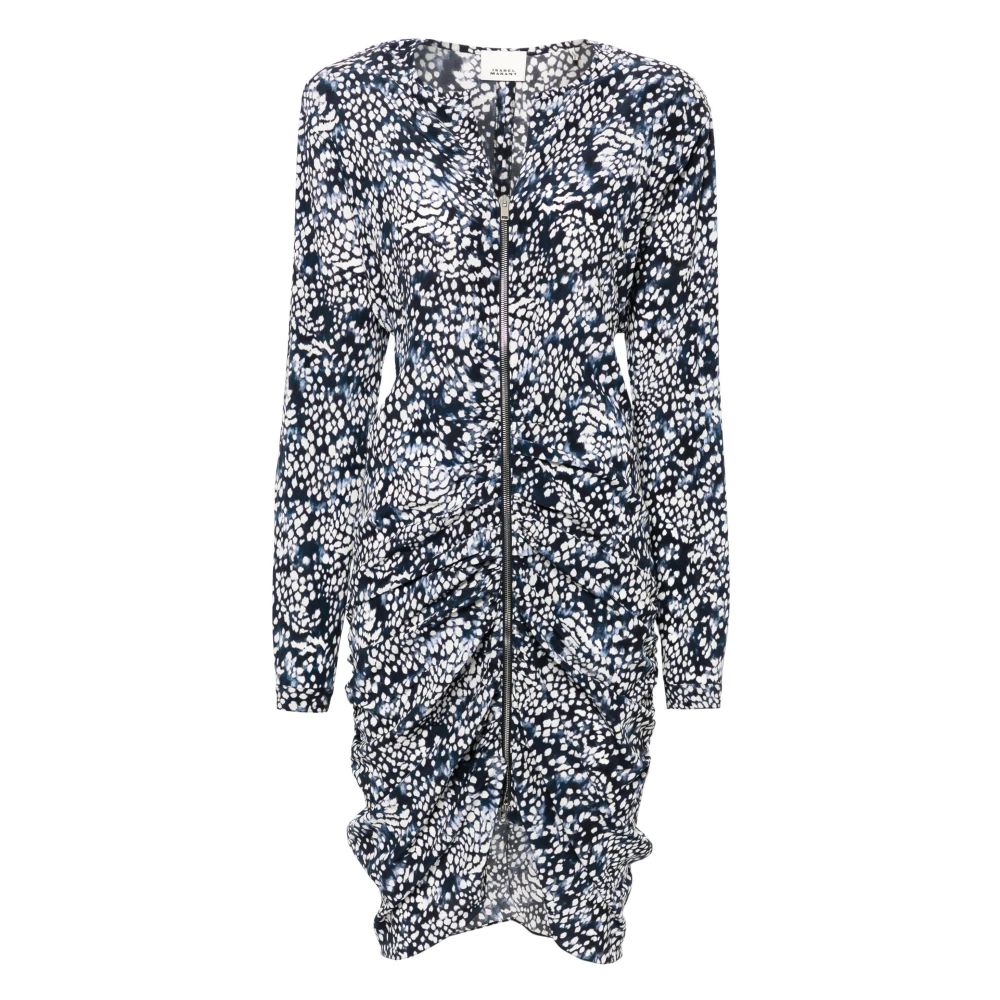 Isabel marant Abstract Print Midi Jurk Multicolor Dames