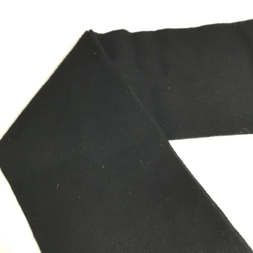 Prada Vintage Pre-owned Fabric scarves Black Dames