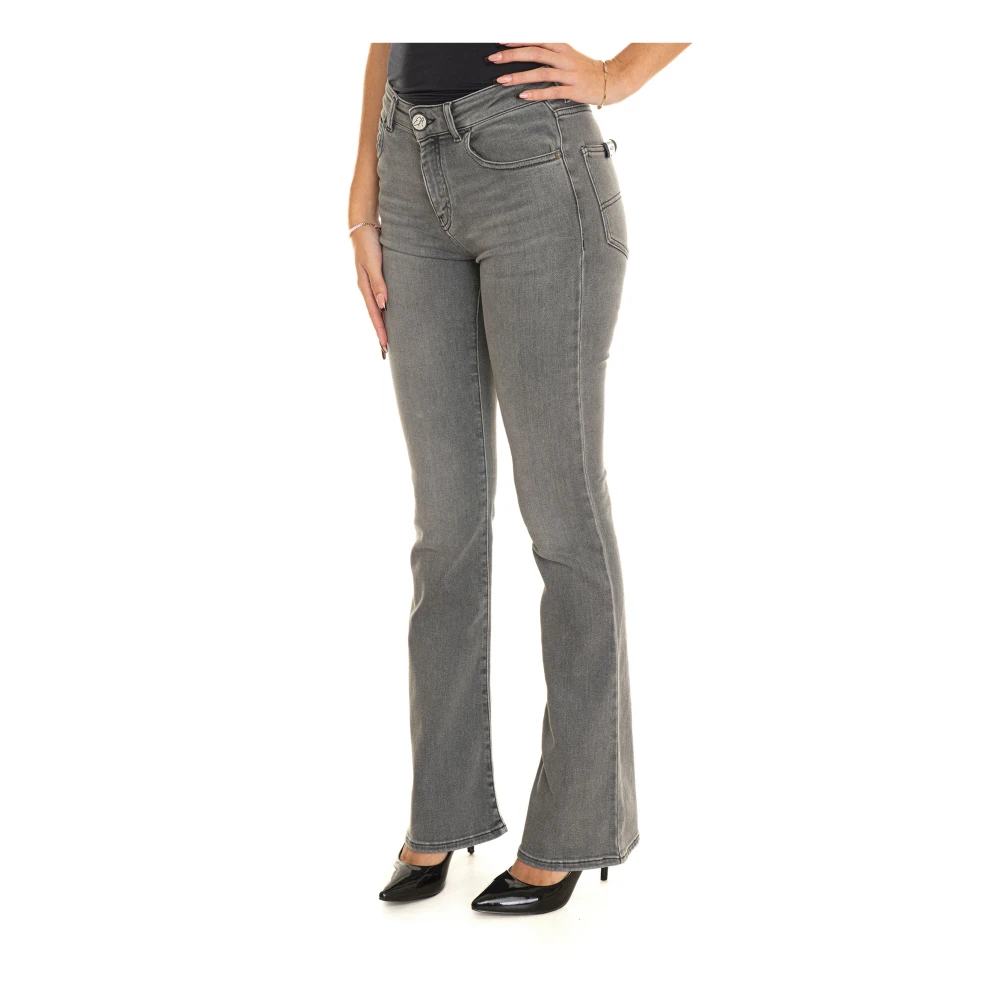 Emporio Armani Klassieke Denim Jeans voor Dagelijks Gebruik Gray Dames