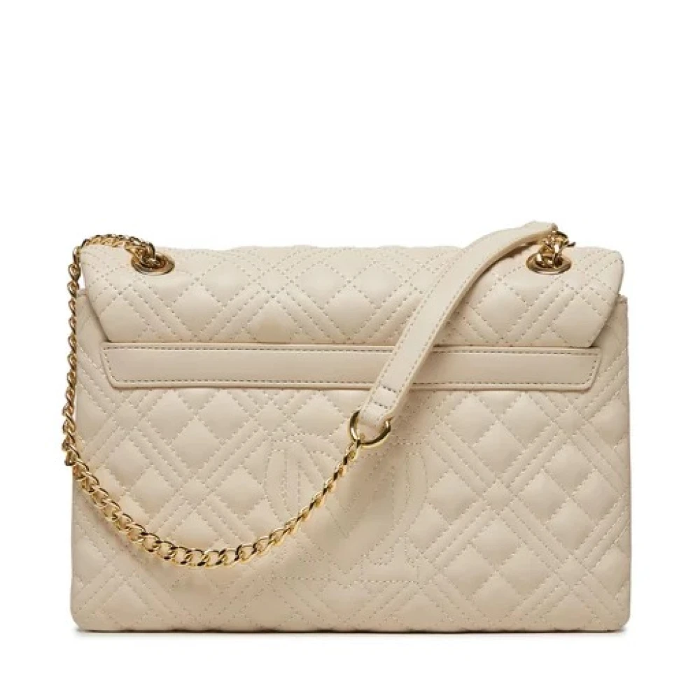 Love Moschino Gewatteerde PU Schoudertas White Dames