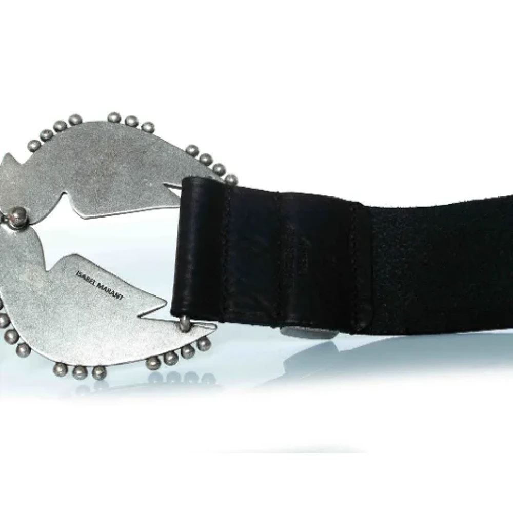 Isabel Marant Pre-owned Leather belts Black Dames