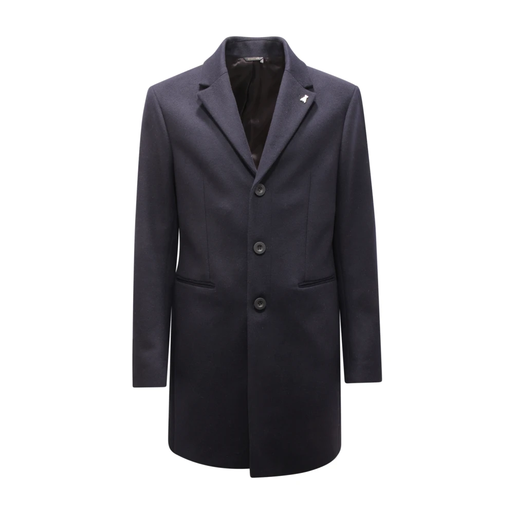 Patrizia Pepe Uomo Blu - Cappotto In Lana - Coats - L