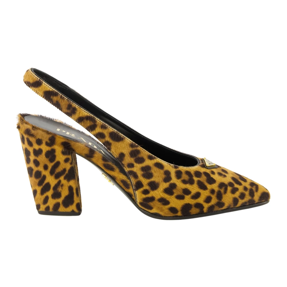 Prada Brown Shoes - Female - Pumps - 4 Uk - Shoes