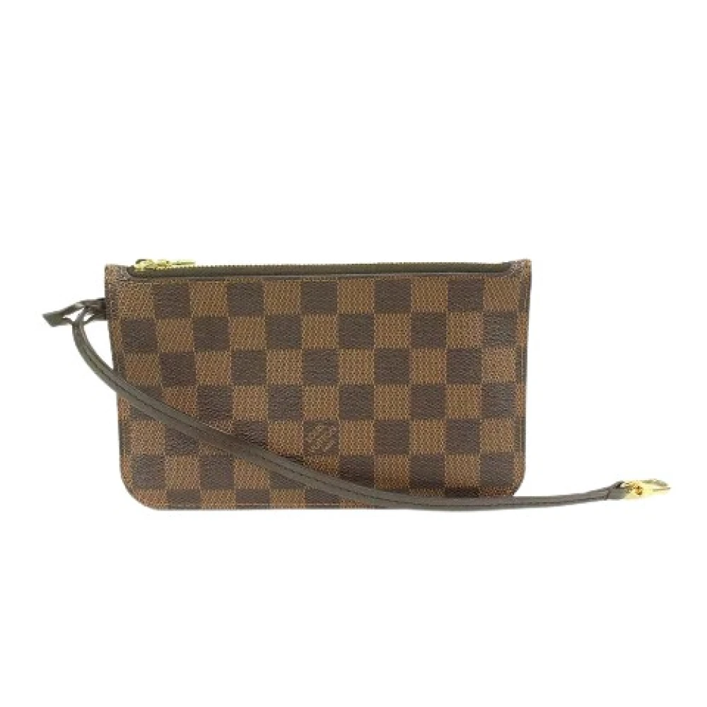 Louis Vuitton Vintage Förhandsägda Canvas louis-vuitton-väskor Ar2125 Frankrike Brown, Dam